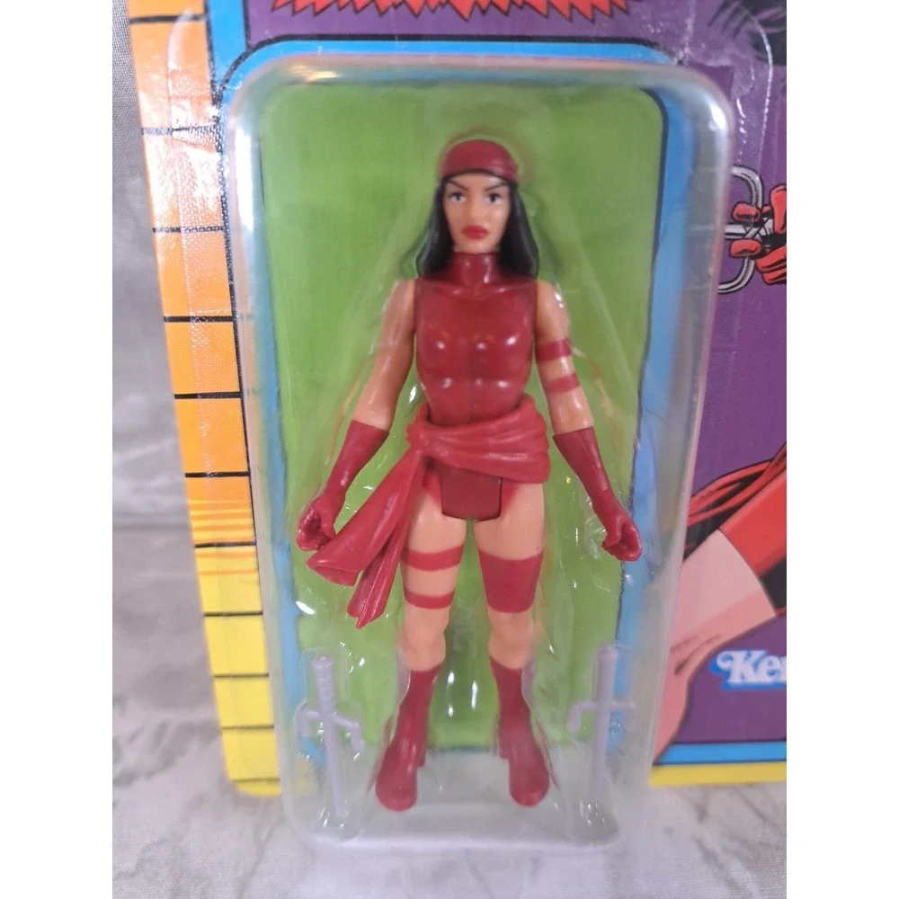 MARVEL LEGENDS 2021 RETRO COLLECTION ELEKTRA EUROPEAN 3.75'' ACTION FIGURE MOSC